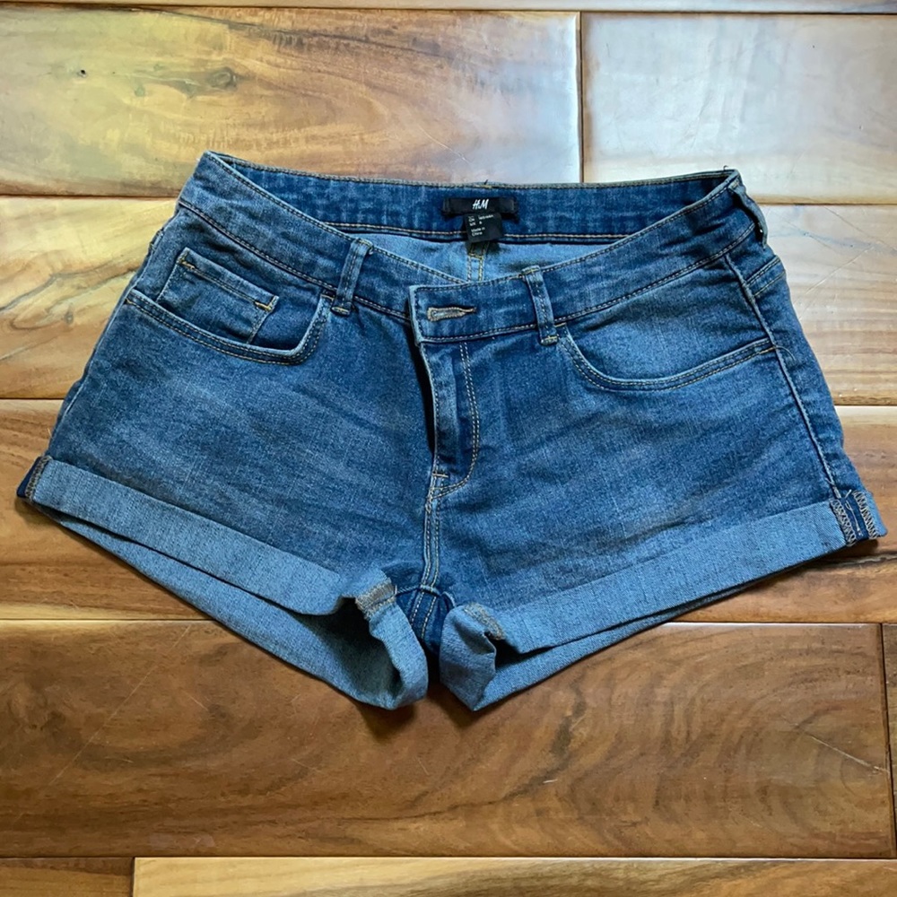 H&M denim shorts